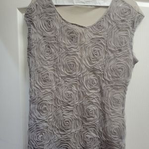 The Limited size Small sheer flowered top